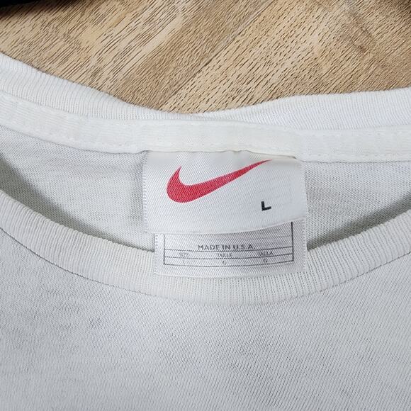 Nike vintage white tag made in the USA women's size large t shirt - Picture 7 of 10